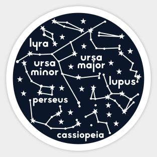 Stars Constellation Sticker